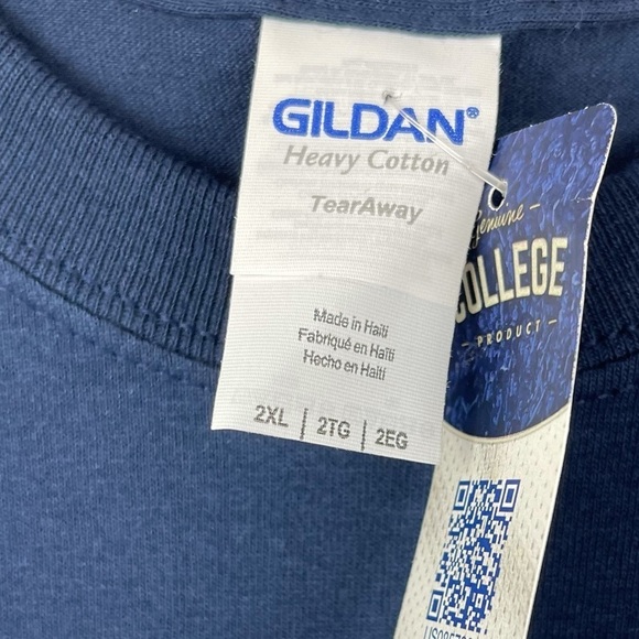 Navy and Pink Kentucky Spellout Crew Neck Short Sleeve Top Size XXL - Picture 8 of 9